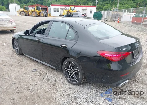 2023 Mercedes-Benz C 300 4Matic из США, поврежденный, VIN W1KAF4HB2PR142037